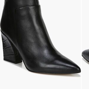 Franco Sarto Black Heeled Boots